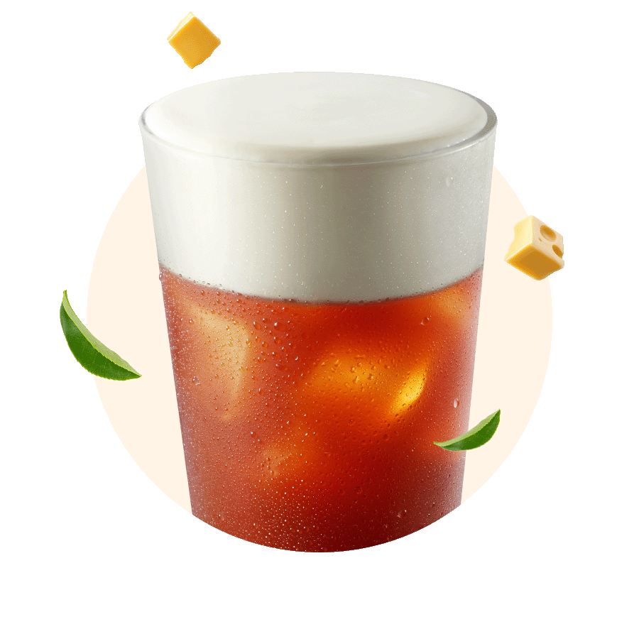 Trà Shan Tuyết Cheese Foam