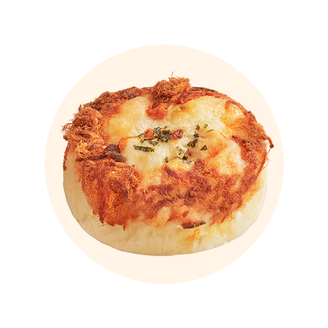 Soft Pizza Chà Bông Trứng Cút