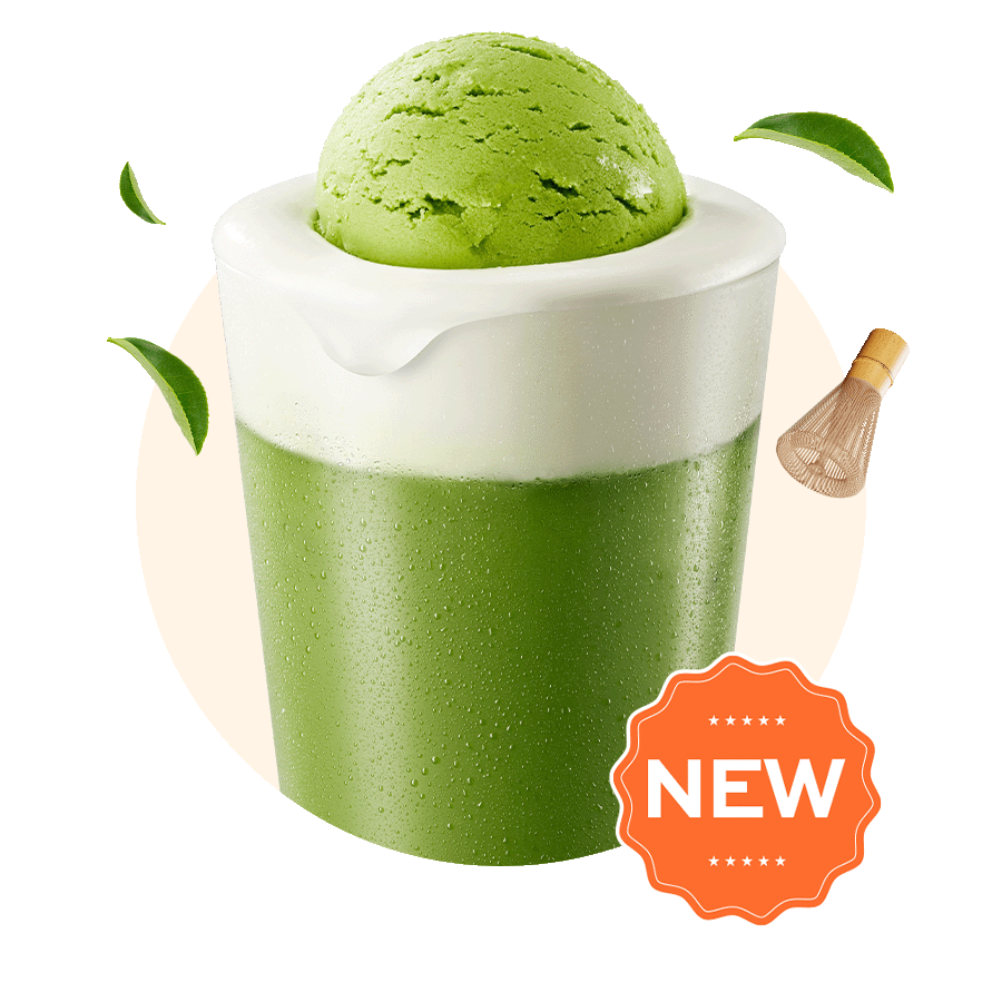 Floaty Matcha Latte