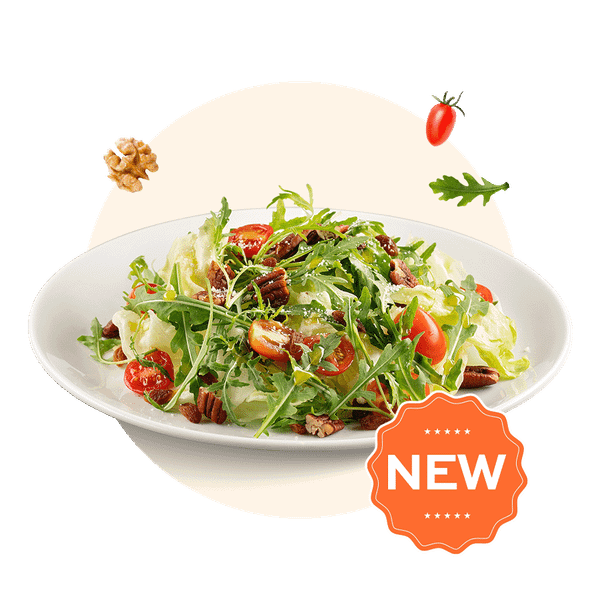 Salad Rau Rocket và Hạt