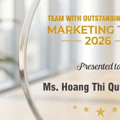 Kỷ niệm chương pha lê hình giọt nước tặng vinh danh tập thể xuất sắc của doanh nghiệp