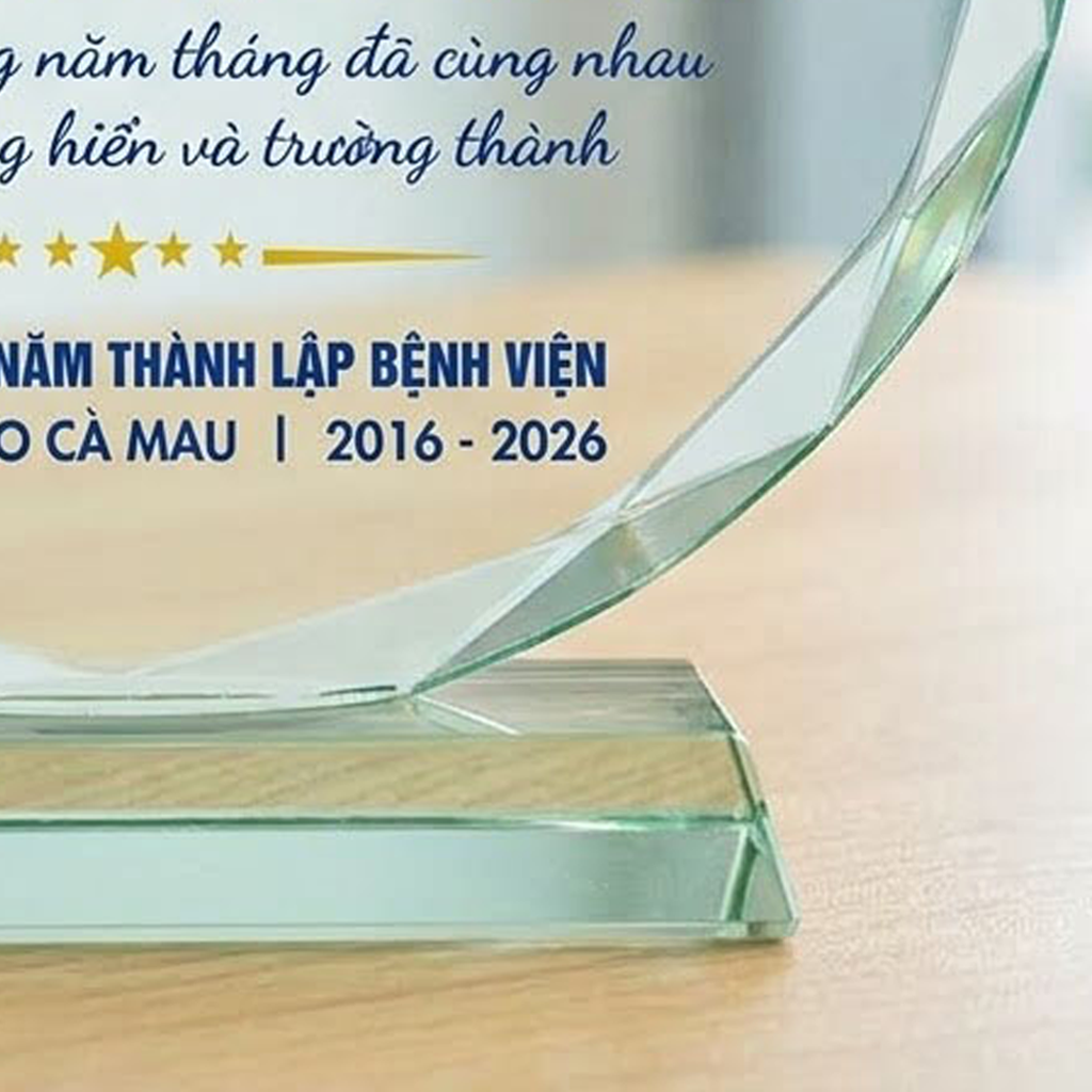 Kỷ niệm chương lưu niệm để tri ân 10 năm công tác nhân ngày thành lập