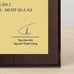 Bảng vinh danh tặng tập thể cá nhân trong những hoạt động của tổ chức doanh nghiệp