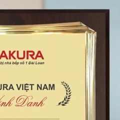 Bảng vinh danh đối tác chiếc lược trong phân phối hàng chính hãng
