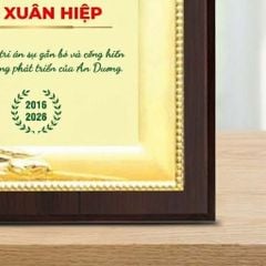 Bảng vinh danh tri ân nhân viên gắn bó 10 năm đồng hành cùng doanh nghiệp