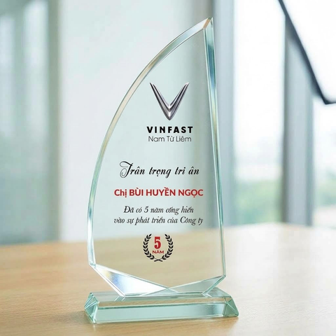 Kỷ niệm chương cánh buồm vinh danh khen thưởng nhân 5 năm cống hiến