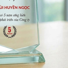 Kỷ niệm chương cánh buồm vinh danh khen thưởng nhân 5 năm cống hiến