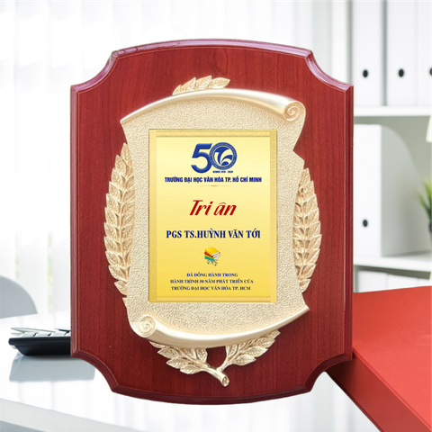 Kỷ niệm chương tri ân cho những hoạt động giáo dục văn hóa xã hội