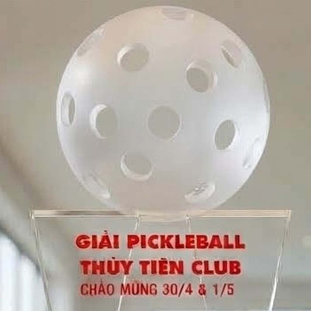 Cúp Pickleball pha lê khối trao giải nhất nhì ba phù hợp CLB Pickleball tổ chức giải