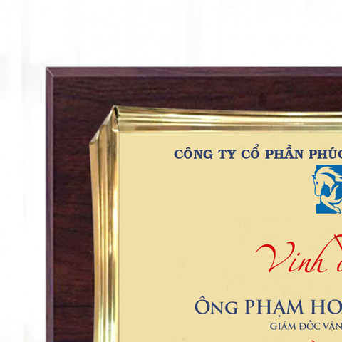 Bảng vinh danh hiện đại làm quà tặng khen thưởng nhân viên tập thể doanh nghiệp