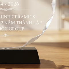 Kỷ niệm chương pha lê lưu niệm hình tròn kỷ niệm ngày thành lập công ty
