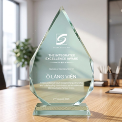 Kỷ niệm chương ngọn lửa làm quà tặng vinh danh đại lý bán hàng trong nhiều lĩnh vực