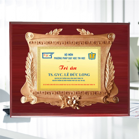 Kỷ niệm chương tri ân cho những hoạt động giáo dục giáo dục đại học