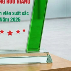 Kỷ niệm chương làm quà tặng khen thưởng vinh danh nhân viên xuất sắc của năm