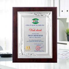 Bảng vinh danh đối tác khách hàng doanh nghiệp bạch kim