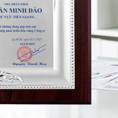 Bảng vinh danh đối tác khách hàng doanh nghiệp bạch kim