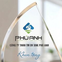 Kỷ niệm chương pha lê hình cánh buồm khen thưởng nhân viên xuất sắc của công ty