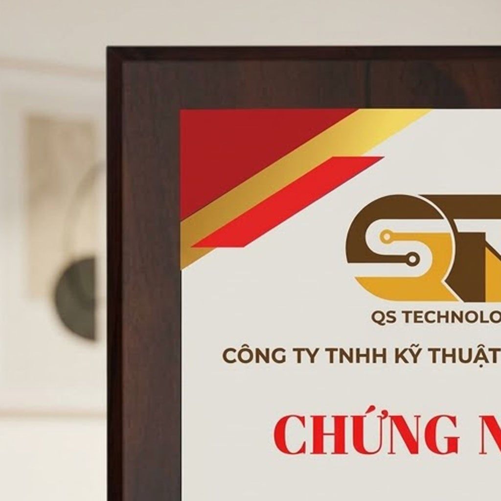 Bảng chứng nhận nhà phân phối chính thức ngành hàng điện tử viễn thông