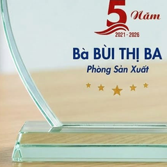 Kỷ niệm chương vinh danh 5 năm gắn bó, cống hiến và đồng hành cùng doanh nghiệp