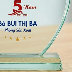 Kỷ niệm chương vinh danh 5 năm gắn bó, cống hiến và đồng hành cùng doanh nghiệp