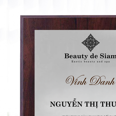 Bảng vinh danh khen thưởng phòng ban nhân viên xuất sắc