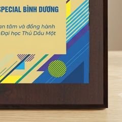 Bảng tri ân tấm lòng vàng doanh nghiệp đã đồng hành trong những hoạt động xã hội