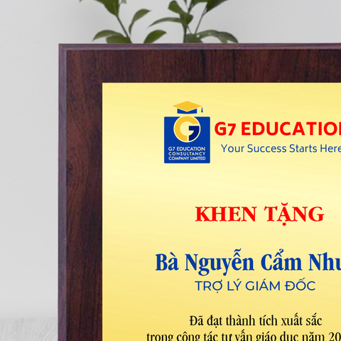 Bảng vinh danh nhân viên cống hiến phù hợp nhiều lĩnh vực khác nhau