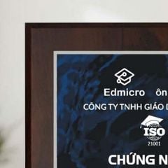 Bảng chứng nhận đối tác phân phối sản phẩm dịch vụ phần mềm giáo dục