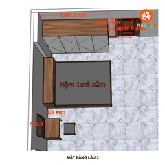 Nolulu| Thiết kế nội thất phòng ngủ cho cô Trần - Quận 3