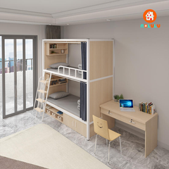 Giường tầng khung sắt hiện đại cho kí túc xá Nolulu - GTS06