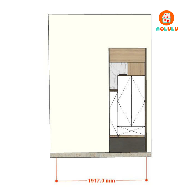 Nolulu| Thiết kế phòng ngủ nhỏ cho 4 người tại Quận 8