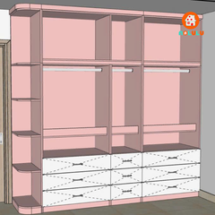 Thiết Kế & Thi Công Phòng Ngủ Bé – Combo Phòng Ngủ Baby Pink