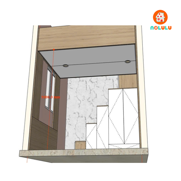 Nolulu| Thiết kế phòng ngủ nhỏ cho 4 người tại Quận 8