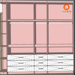 Thiết Kế & Thi Công Phòng Ngủ Bé – Combo Phòng Ngủ Baby Pink