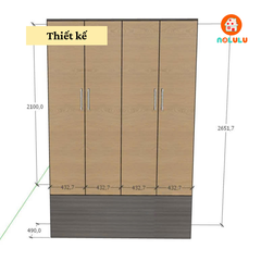 Nolulu| DỰ ÁN THIẾT KẾ & THI CÔNG PHÒNG NGỦ CHỊ THUY – GÒ VẤP