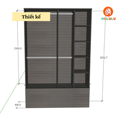 Nolulu| DỰ ÁN THIẾT KẾ & THI CÔNG PHÒNG NGỦ CHỊ THUY – GÒ VẤP