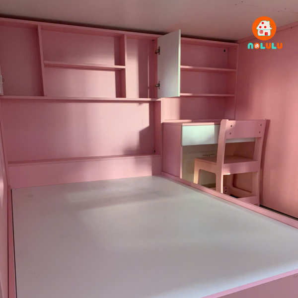 Thiết Kế & Thi Công Phòng Ngủ Bé – Combo Phòng Ngủ Baby Pink