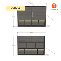 Nolulu| DỰ ÁN THIẾT KẾ & THI CÔNG PHÒNG NGỦ CHỊ THUY – GÒ VẤP