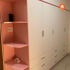 Thiết Kế & Thi Công Phòng Ngủ Bé – Combo Phòng Ngủ Baby Pink