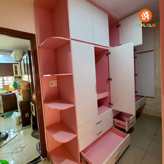 Thiết Kế & Thi Công Phòng Ngủ Bé – Combo Phòng Ngủ Baby Pink