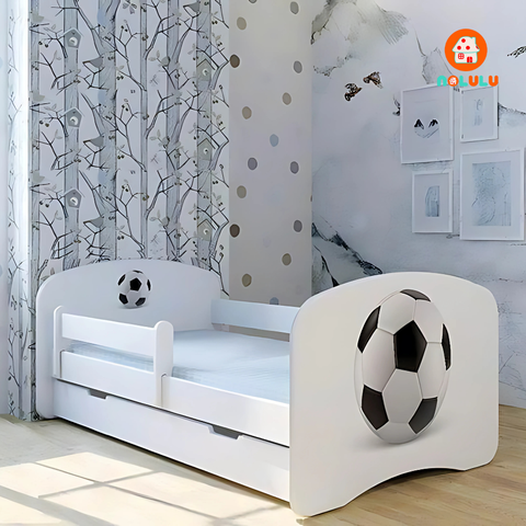 Giường ngủ trẻ em trang trí hình trái bóng Nolulu - GN012