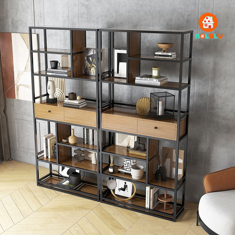 Kệ sắt trang trí hiện đại Nolulu - KS03