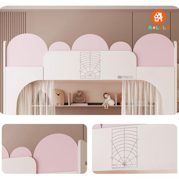Giường tầng trẻ em  phong cách dễ thương Nolulu - GT019