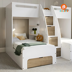 Gường ngủ 3 tầng cho bé hiện đại Nolulu - GT010