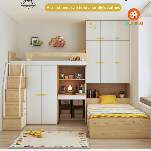 Giường tầng thông mình cao cấp Nolulu - GT013