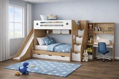 Giường Tầng Người Lớn Mang Phong Cách Hiện Đại GT285