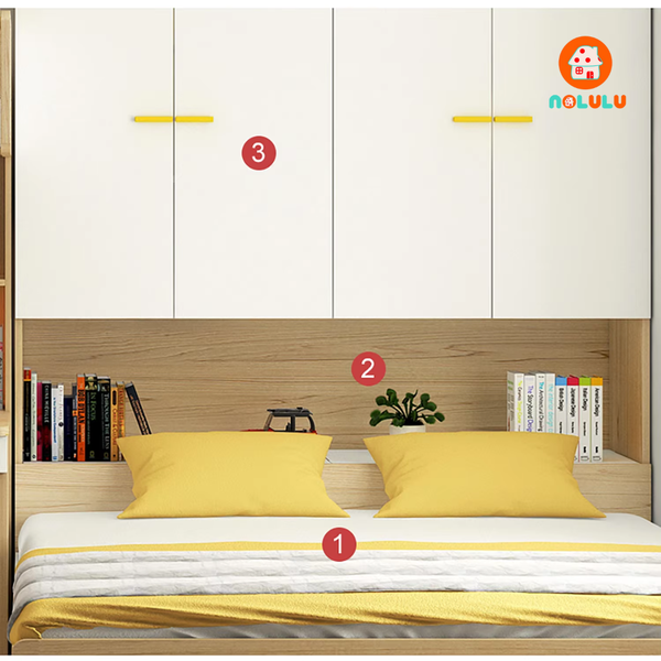 Giường tầng thông minh cao cấp Nolulu - GT013