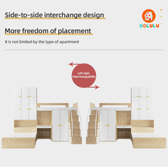 Giường tầng thông minh cao cấp Nolulu - GT013