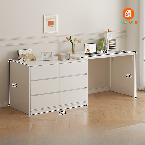 Bàn trang điểm gấp gọn hiện đại Nolulu - TD015