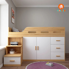 Giường tầng kết hợp tủ quần áo Nolulu - GT014